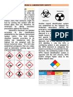 Module 1: Laboratory Safety Hazard and Risk