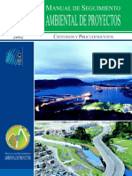 Manual Seguimiento Ambiental Proyectos 2002