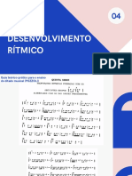 Aula 4 - Desenvolvimento Rítmico