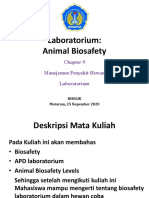 Chapter 9 Laboratorium - Animal Biosafety