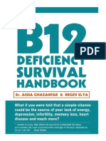 The B12 Deficiency Survival Handbook Fix Your Vitamin B12 Deficiency Before Any Permanent Nerve and Brain Damage by Dr. Aqsa Ghazanfar, Regev Elya