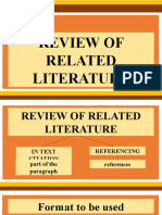 Review of Related Literature