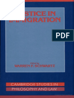 (Cambridge Studies in Philosophy and Law) Warren F. Schwartz - Justice in Immigration-Cambridge University Press (2007)