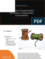 03 As Origens Da Psicoterapia de Crianças e Adolescentes