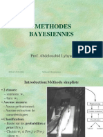 Methodes Bayesiennes