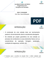 Engenharia Civil: Introdução às Estradas