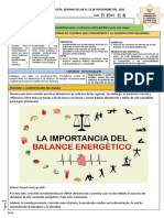 Alimentación saludable y actividad física