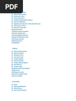 List Minus One Indonesia | PDF