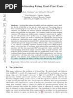 2005.00305v3 - Defocus Deblurring Using Dual-Pixel Data