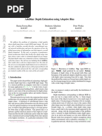 Adabins: Depth Estimation Using Adaptive Bins: Shariq Farooq Bhat Kaust Ibraheem Alhashim Kaust Peter Wonka Kaust