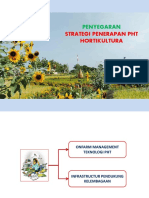 PHT - Strategi Penerapan PHT Hortikultura