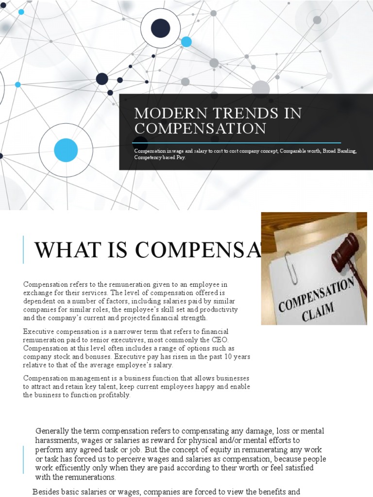 Modern Trends in Compensation | PDF | Salary | Employment