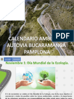 Calendario Ambiental Noviembre 2021