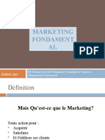 Marketing Fondamental - Support de Cours