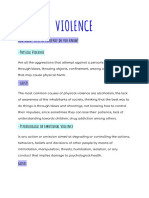 Violence: How Many Types of Violence Do You Know? - Physical Violence