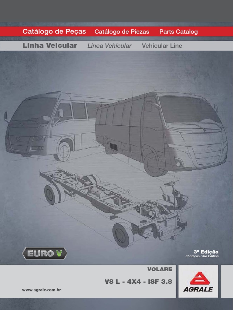 Volare v8l 4x4 - Isf 3.8 - 93pb60m1mmc063940 - Turismo Civa | PDF |  Turbocompressor | Motores
