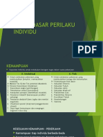 Dasar Dasar Perilaku Individu