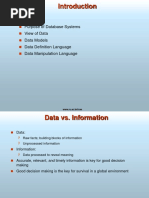 File System Vs Database Approach | PDF | Databases | Information Retrieval