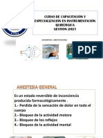 Anestesia General 2021 Resumen