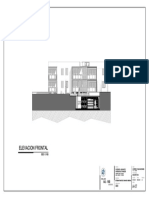 Cortes y elevaciones vivienda multifamiliar Aymas