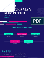 Presentasi Dasar Pemograman Komputer