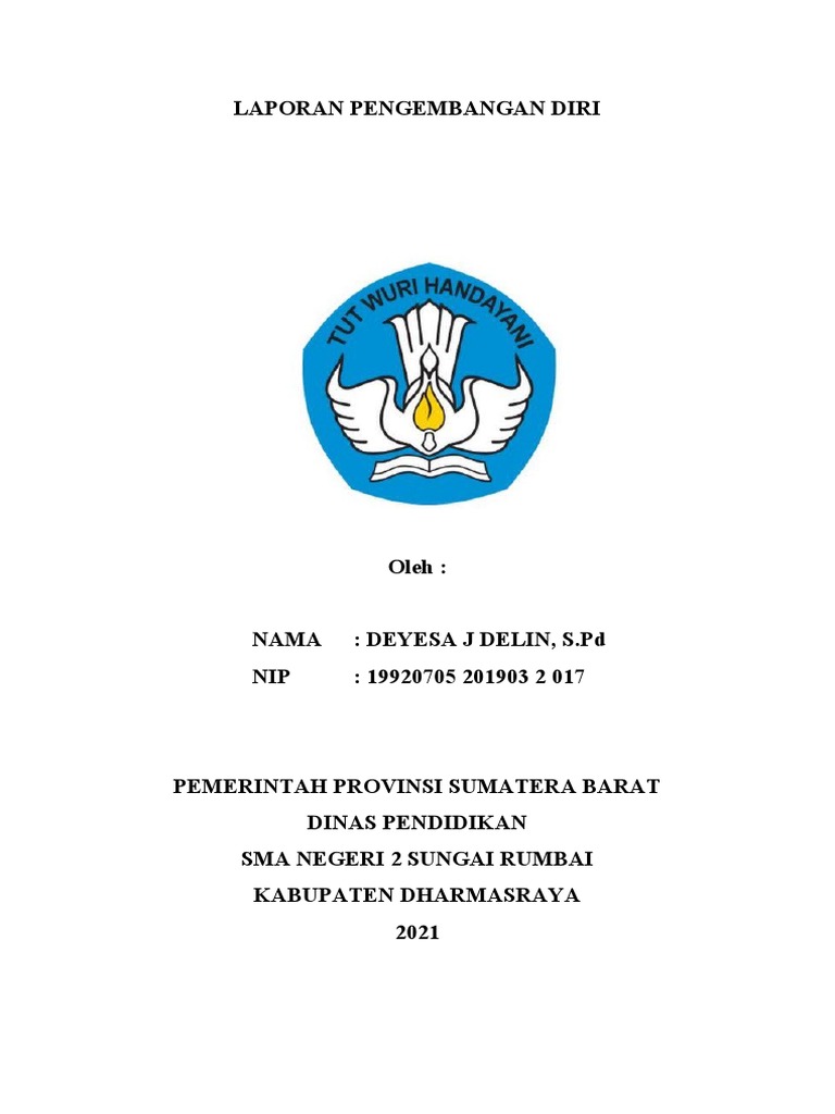 Laporan Pengembangan Diri Guru SD | PDF