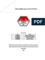 Analisis Kebijakan Stunting