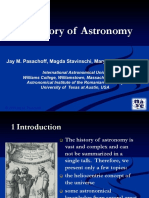 History of Astronomy: Jay M. Pasachoff, Magda Stavinschi, Mary Kay Hemenway