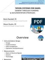 Instrumentation Systems For Dams:: Risk Management Through Planning & Implementation Strategies