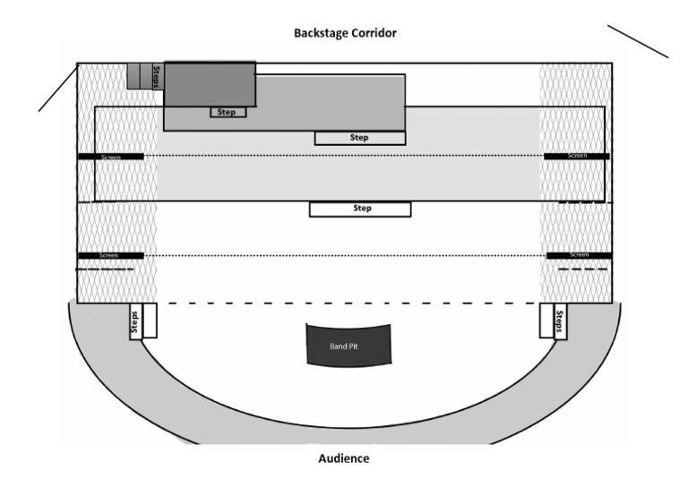 Backstage Corridor Layout Guide | PDF