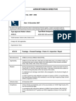 Easa Airworthiness Directive: AD No.: 2007 - 0302
