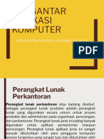 Aplikasi Komputer - Pengantar Aplikasi Komputer