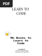 Rules For Coding