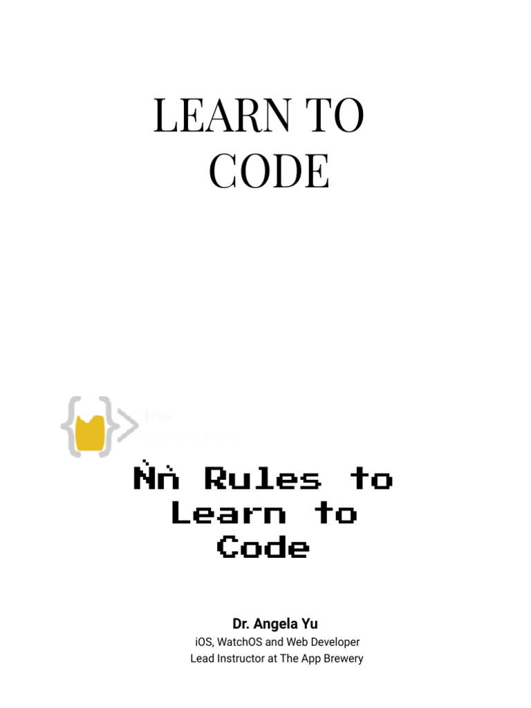 Rules For Coding | PDF | Swift (Programming Language) | Computer ...
