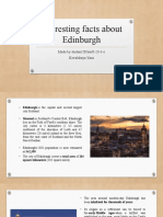 Interesting Facts About Edinburgh