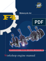 MV Agusta f4 750 Engine Manual