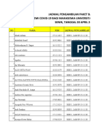 Jadwal Pengambilan Bantuan Gelombang 2