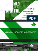 AFPMBAI Products and Services
