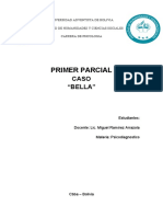 Psicodiagnóstico Caso BELLA