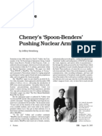 Cheney's Spoon-Benders' Pushing Nuclear Armageddon: EIR Feature