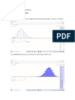 Comprobación en GeoGebra Probabilidad Hector