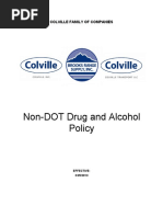 Template Drug Free Workplace Policy Program | PDF | Drug Test ...