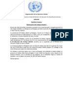 Discurso de Eliminacion Del Trabajo Infatil