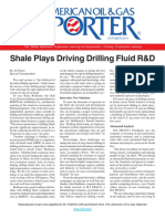Shale Plays Driving Drilling Fluid R&D