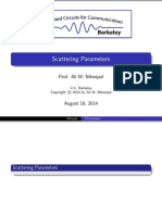 SF Scattering Parameters