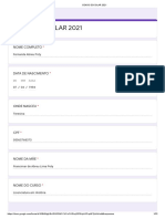 CENSO ESCOLAR TARDE 2021 - Formulários Google