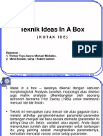 Teknik Ideas in A Box: Pertemuan 9