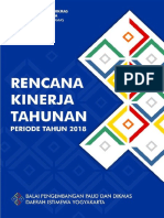 Rencana Kerja Tahunan BP PAUD Dan Dikmas 2018