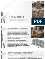 Formwork