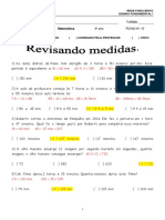 03-11 - FICHA 15 Revisando Medidas (TEMPO) 4º ANO